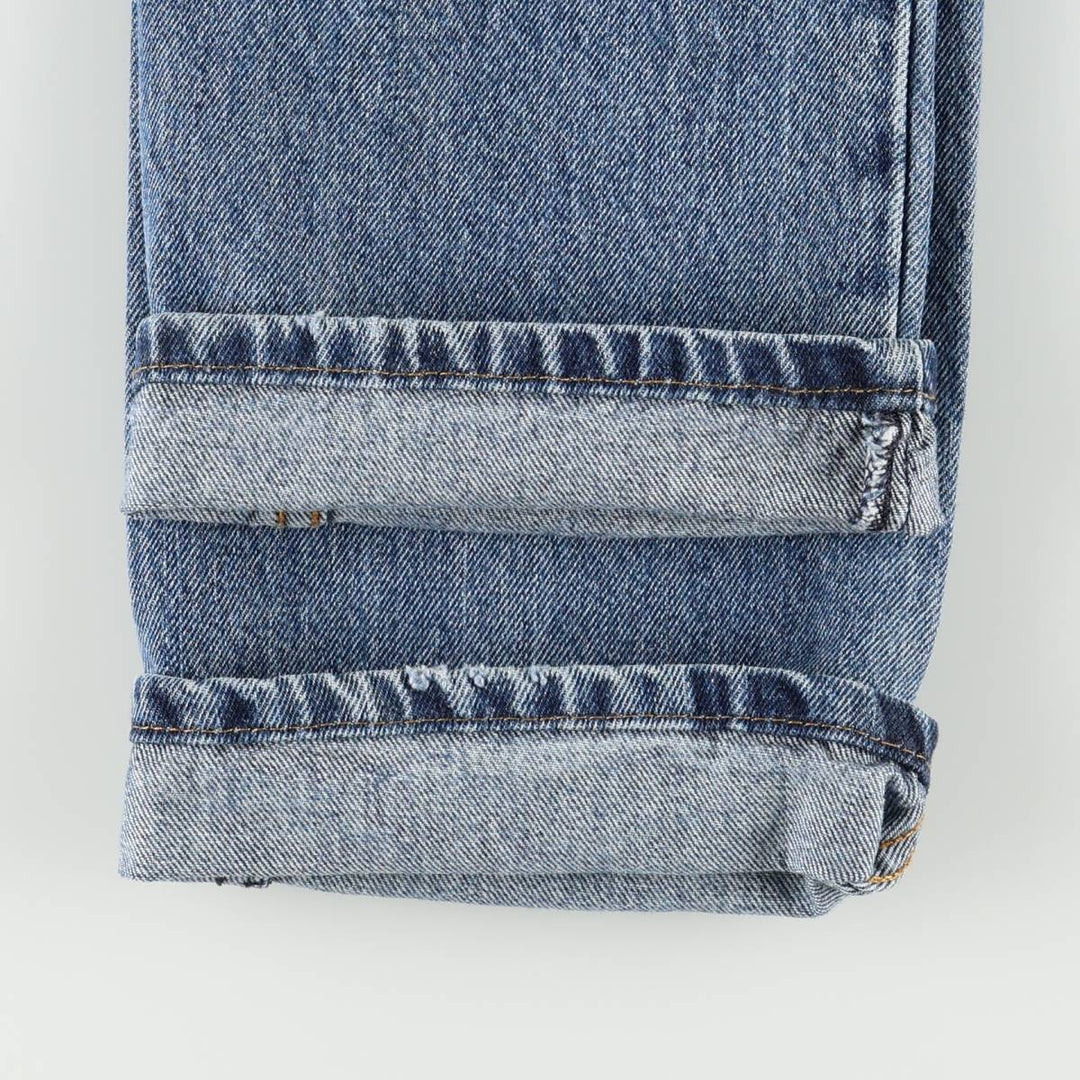 Levi's 505 tapered denim pants for men, equivalent to w30 cotton blue type Vintage Second Hand