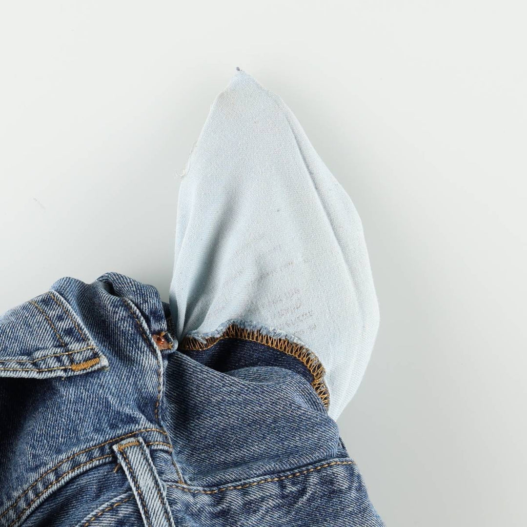 Levi's 505 tapered denim pants for men, equivalent to w30 cotton blue type Vintage Second Hand