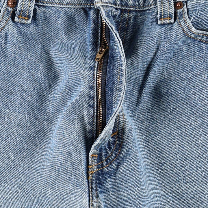 00'S Levi's 505 tapered denim pants for men, size w35 cotton blue type Vintage Second Hand