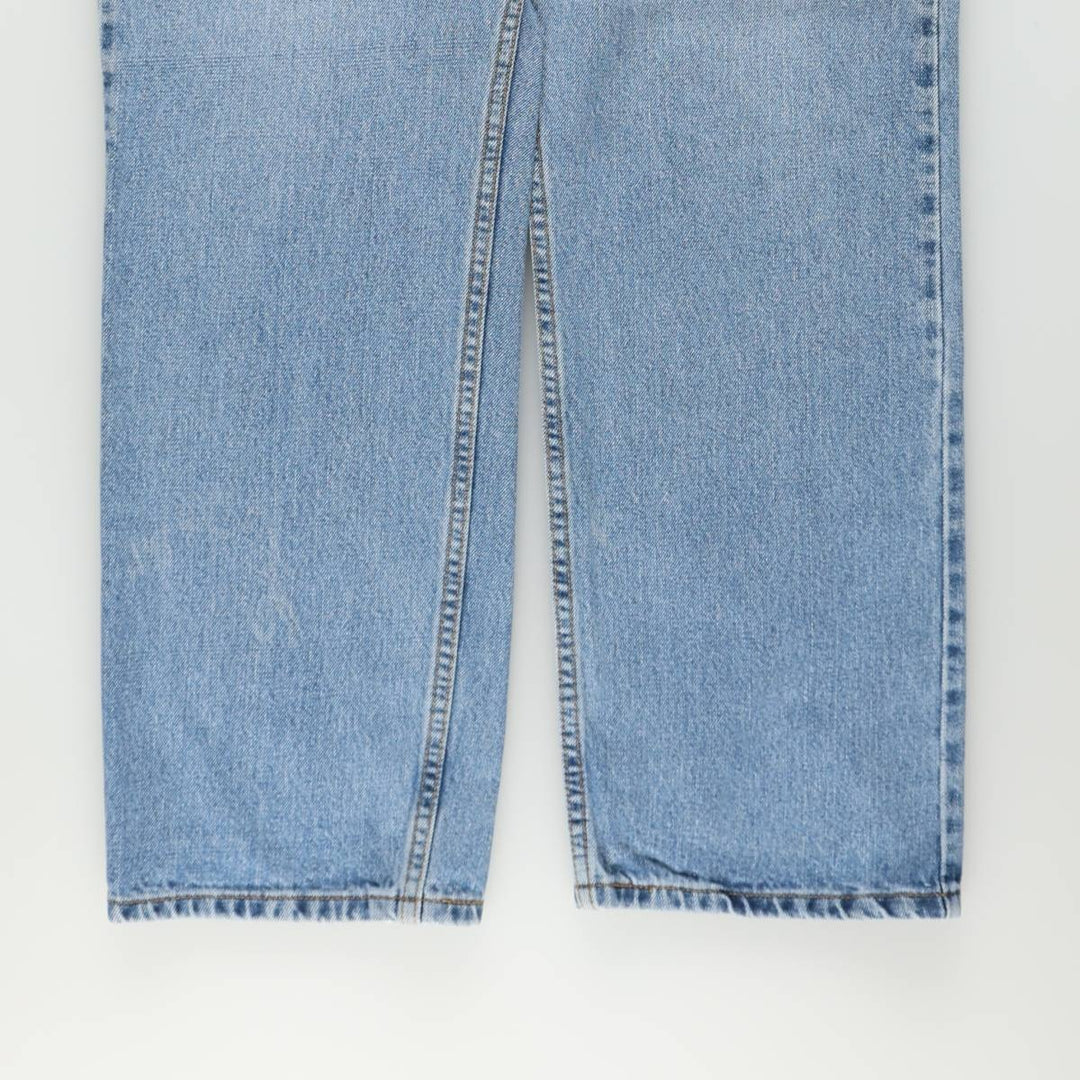 00'S Levi's 505 tapered denim pants for men, size w35 cotton blue type Vintage Second Hand
