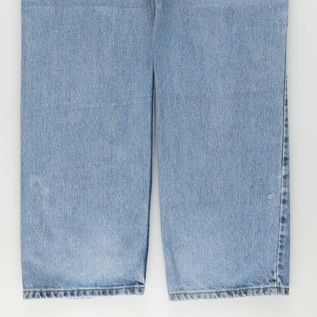 00'S Levi's 505 tapered denim pants for men, size w35 cotton blue type Vintage Second Hand