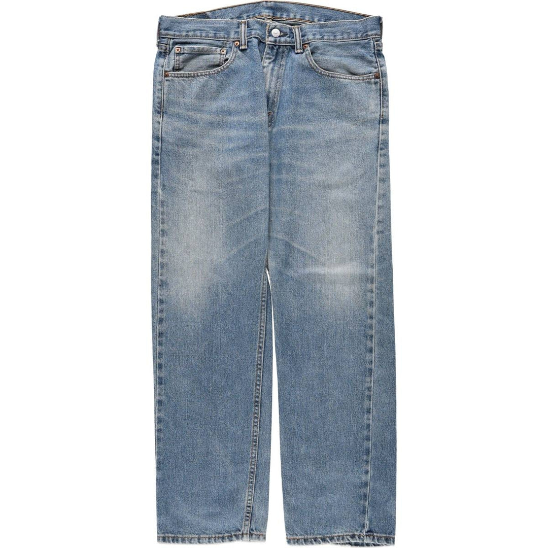 Levi's 505 tapered denim pants for men, size w36 cotton blue type Vintage Second Hand