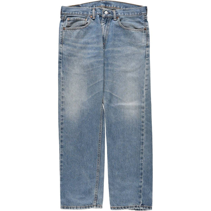 Levi's 505 tapered denim pants for men, size w36 cotton blue type Vintage Second Hand