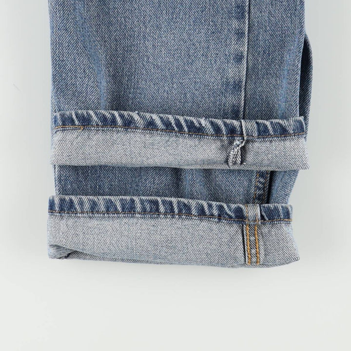 Levi's 505 tapered denim pants for men, size w36 cotton blue type Vintage Second Hand