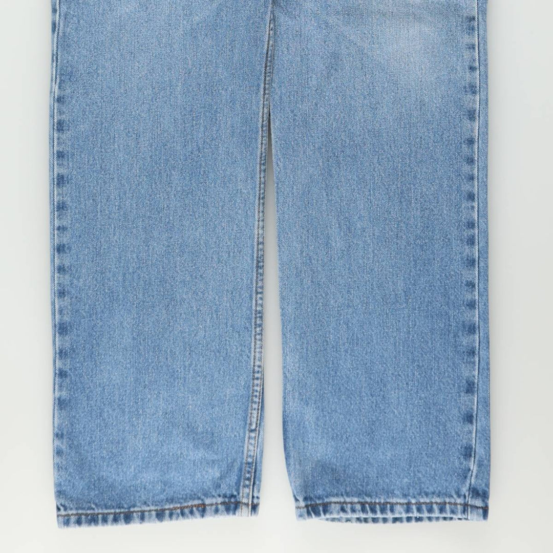 Levi's 505 REGULAR FIT tapered denim pants for men, size w36 cotton blue type Vintage Second Hand