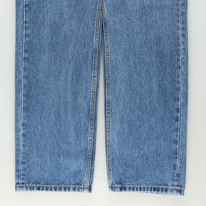 Levi's 505 tapered denim pants for men, size W33 cotton blue type Vintage Second Hand