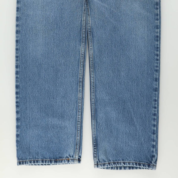 Levi's 505 REGULAR FIT tapered denim pants for men, size w36 cotton blue type Vintage Second Hand