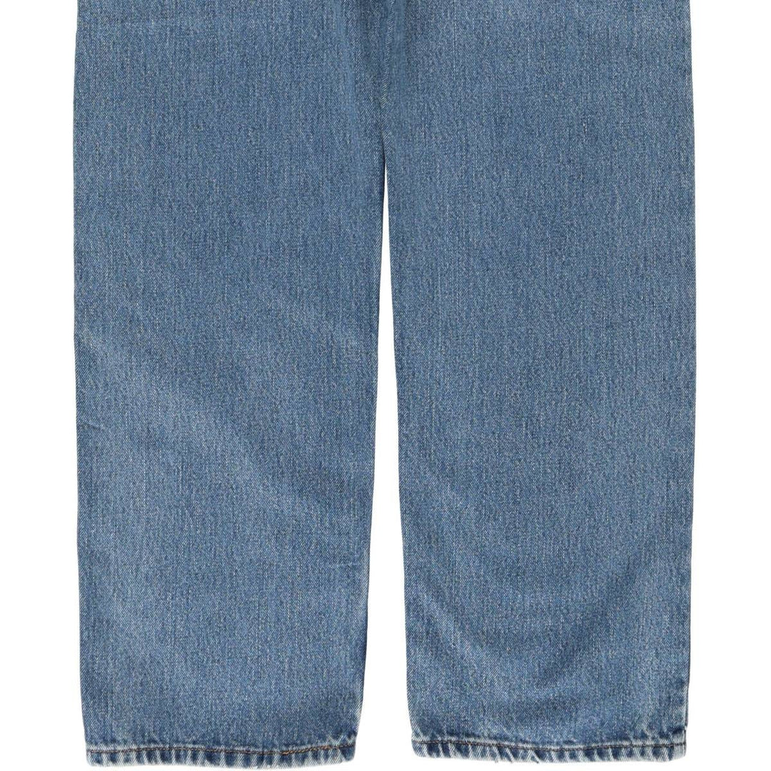 Levi's 505 REGULAR FIT tapered denim pants for men, size w36 cotton blue type Vintage Second Hand