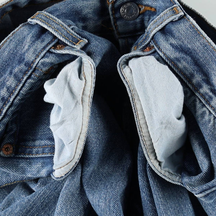 Levi's 505 REGULAR FIT tapered denim pants for men, size w36 cotton blue type Vintage Second Hand