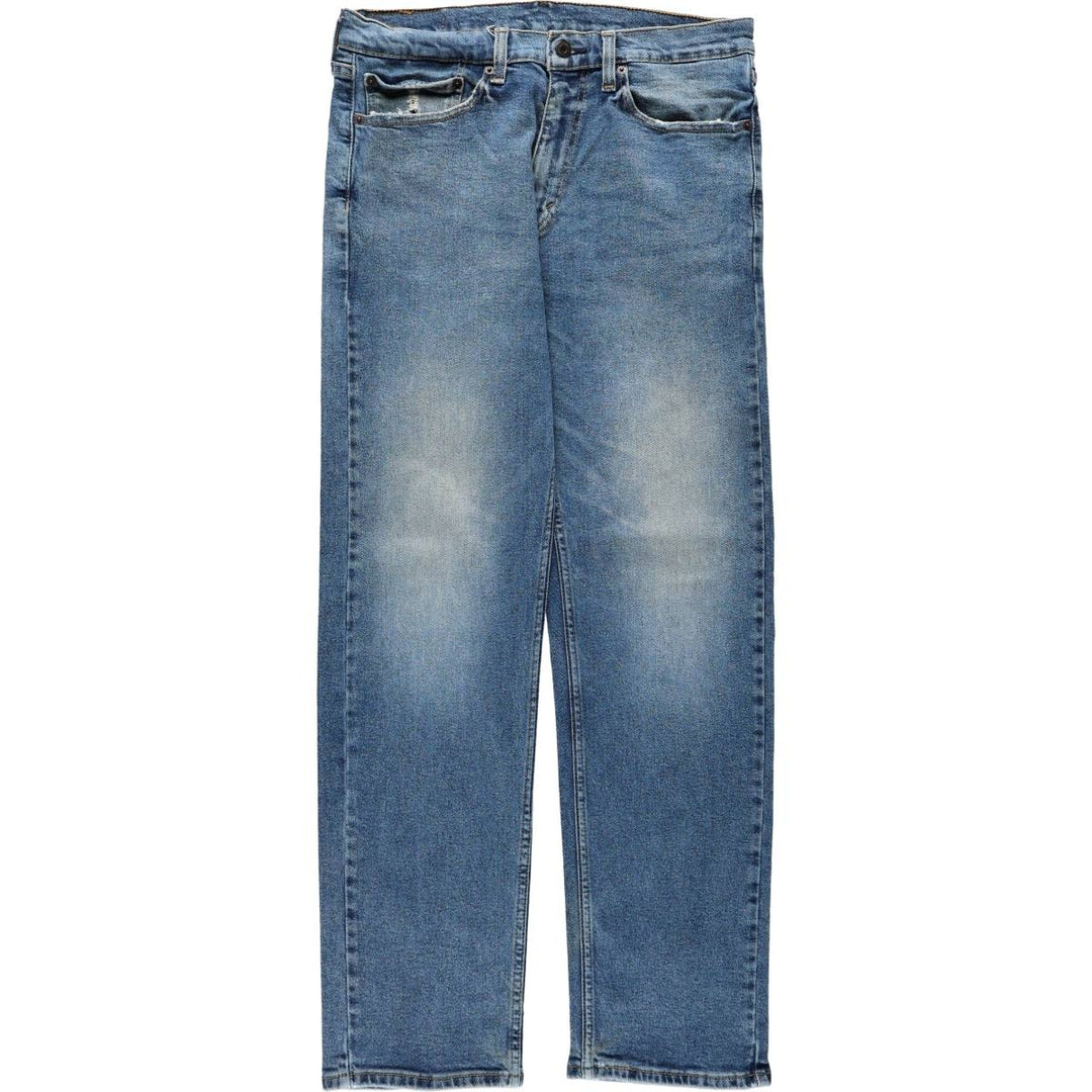 Levi's 505-1649 Tapered Denim Pants, Men's Size W34 (approx.) cotton blue type Vintage Second Hand