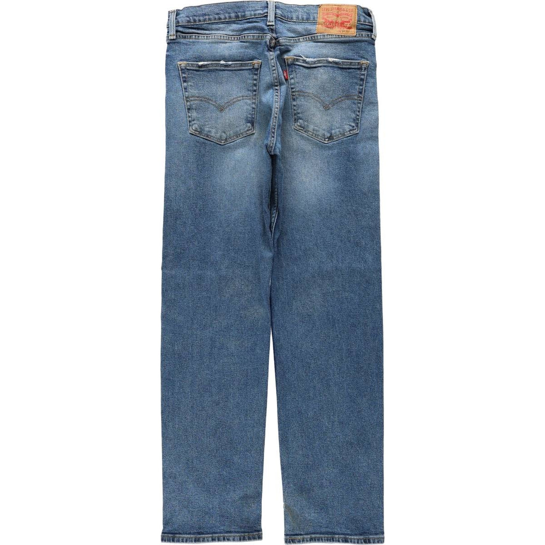 Levi's 505-1649 Tapered Denim Pants, Men's Size W34 (approx.) cotton blue type Vintage Second Hand