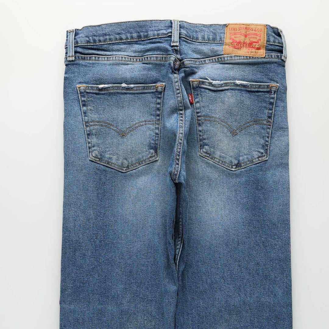 Levi's 505-1649 Tapered Denim Pants, Men's Size W34 (approx.) cotton blue type Vintage Second Hand