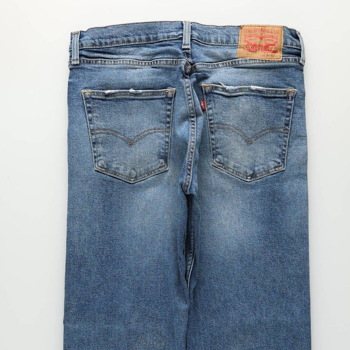 Levi's 505-1649 Tapered Denim Pants, Men's Size W34 (approx.) cotton blue type Vintage Second Hand