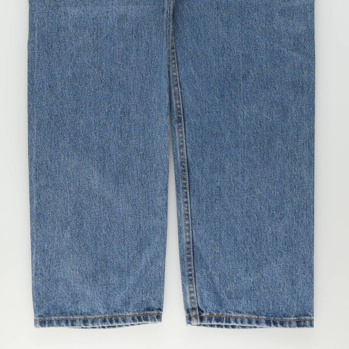 Levi's 505 tapered denim pants for men, size w36 cotton blue type Vintage Second Hand