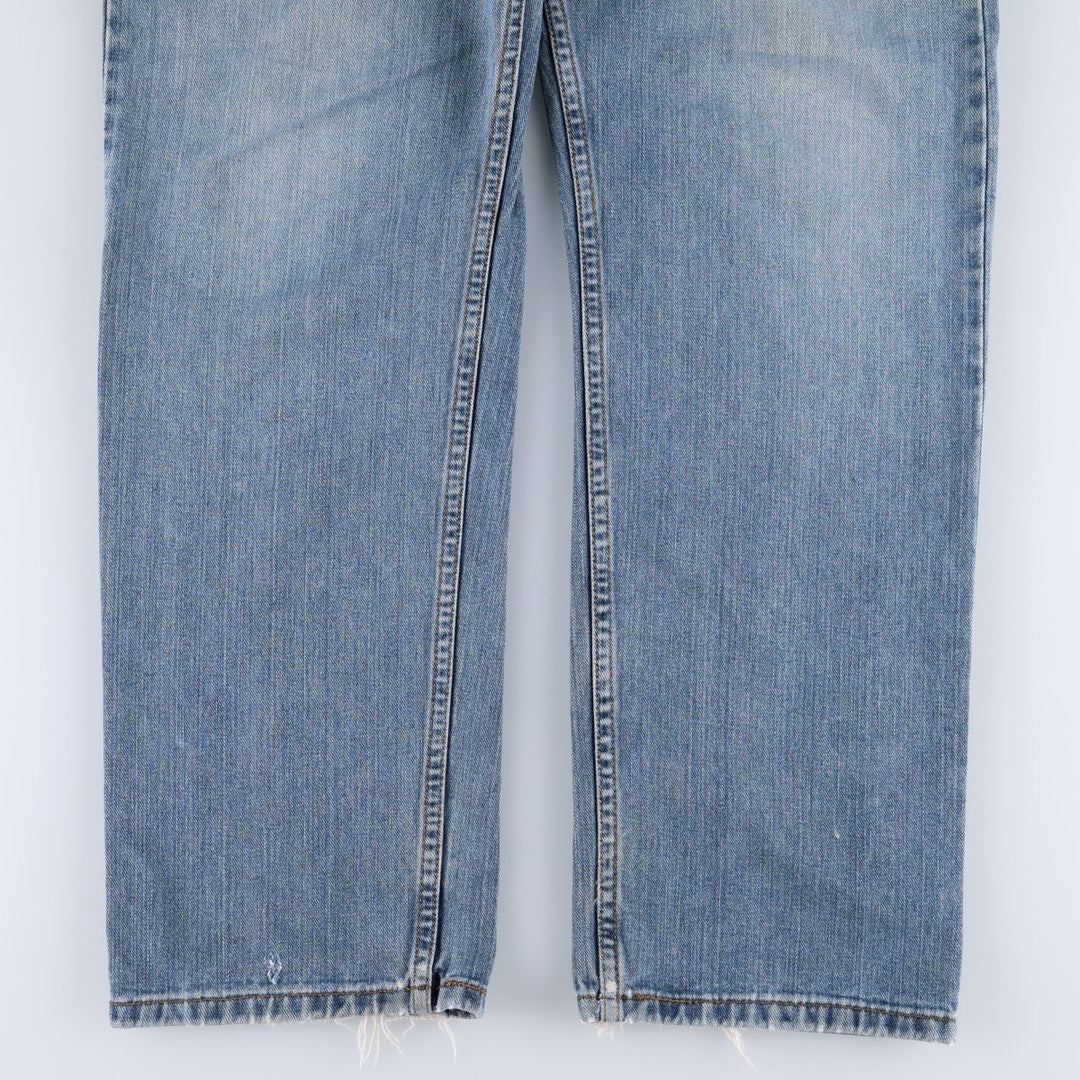 Levi's 505 REGULAR FIT tapered denim pants for men, size w35 unclear blue type Vintage Second Hand