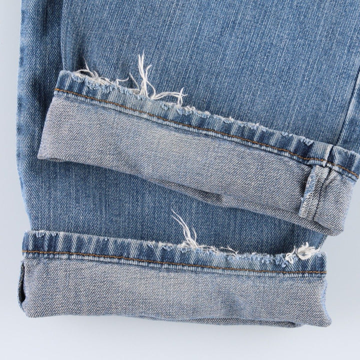 Levi's 505 REGULAR FIT tapered denim pants for men, size w35 unclear blue type Vintage Second Hand
