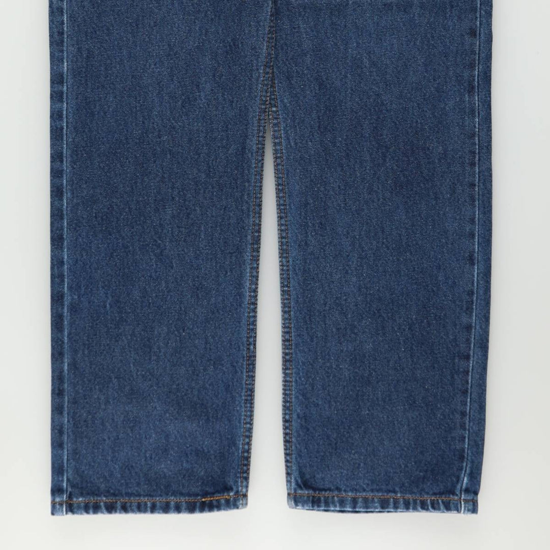 Levi's 505 tapered denim pants for men, size W33 cotton blue type Vintage Second Hand