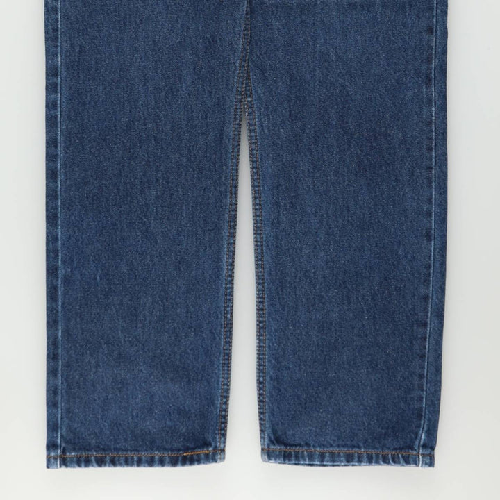 Levi's 505 tapered denim pants for men, size W33 cotton blue type Vintage Second Hand