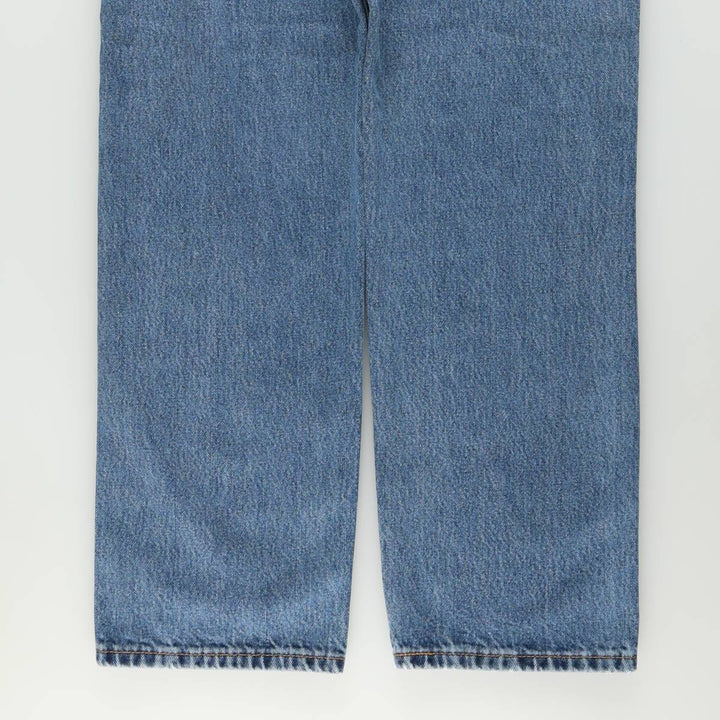 Levi's 505 tapered denim pants for men, size w37 cotton blue type Vintage Second Hand