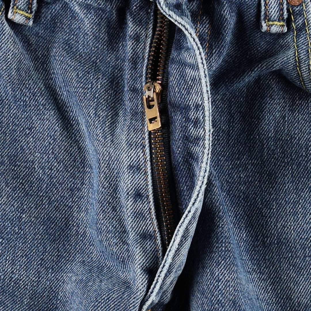 Levi's 505 tapered denim pants for men, size w37 cotton blue type Vintage Second Hand