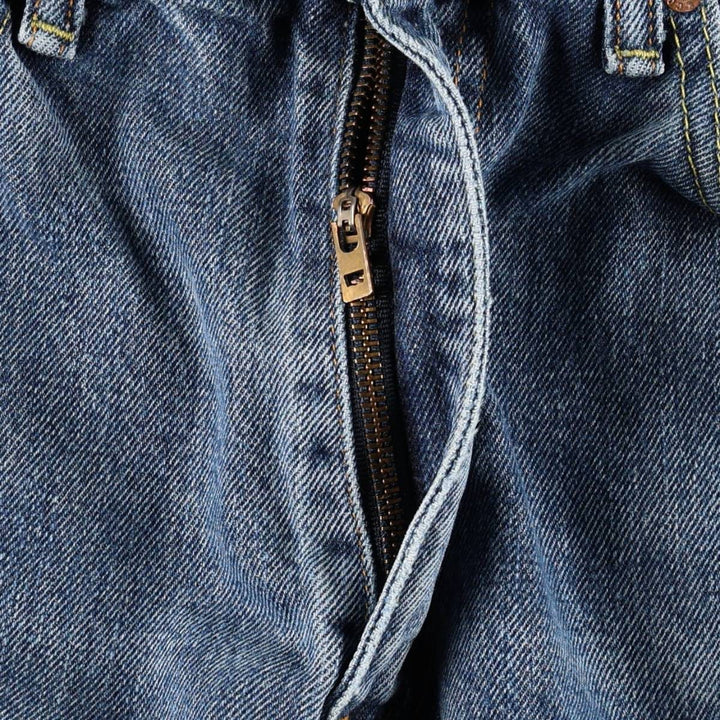 Levi's 505 tapered denim pants for men, size w37 cotton blue type Vintage Second Hand