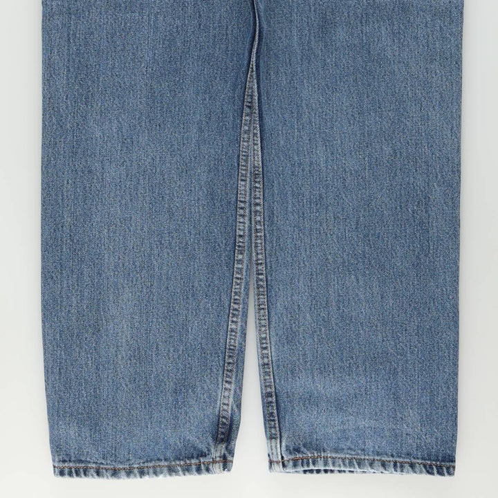 Levi's 505 tapered denim pants for men, size w37 cotton blue type Vintage Second Hand