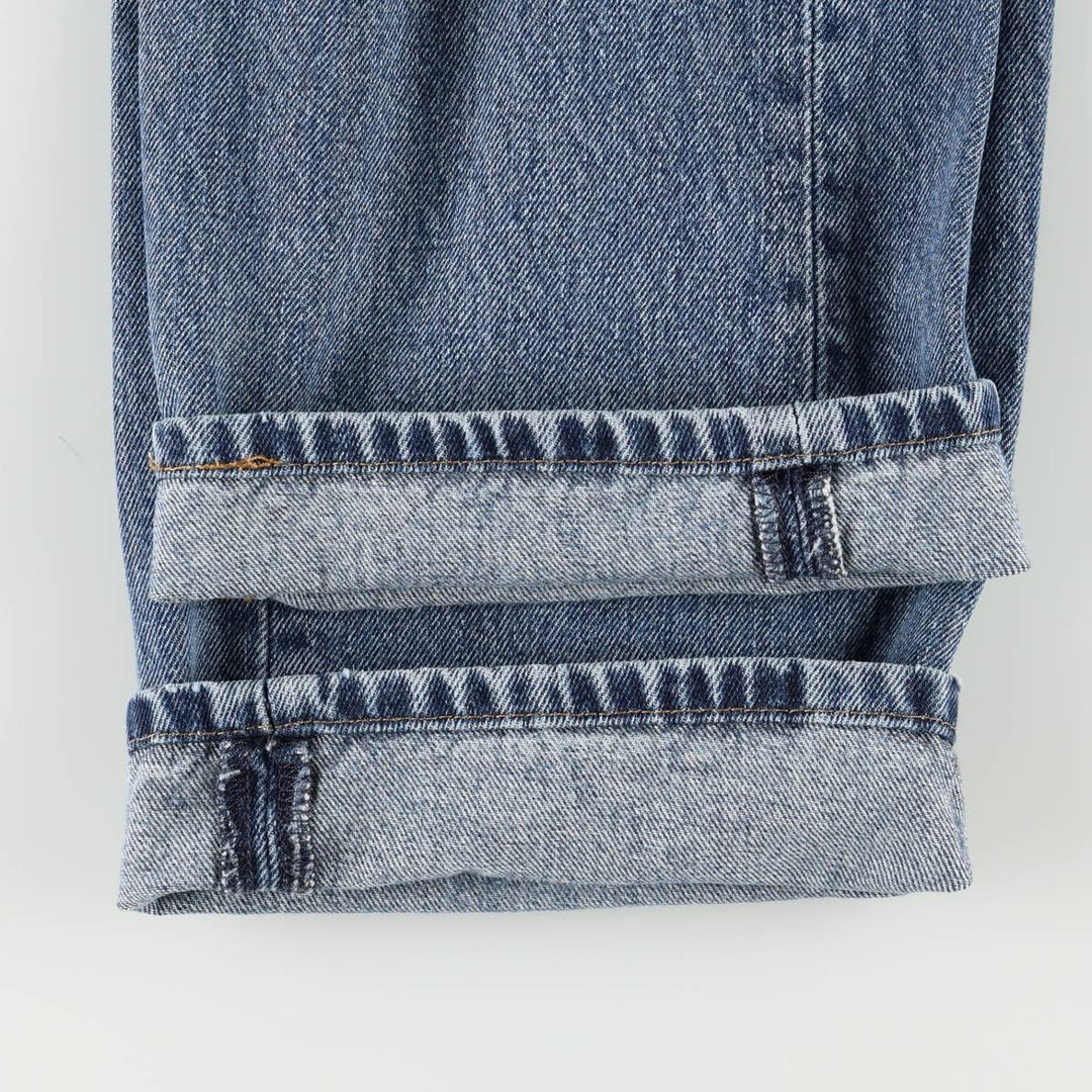 Levi's 505 tapered denim pants for men, size w37 cotton blue type Vintage Second Hand