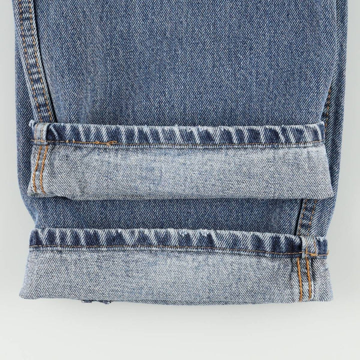 Levi's 505 tapered denim pants for men, size w37 cotton blue type Vintage Second Hand