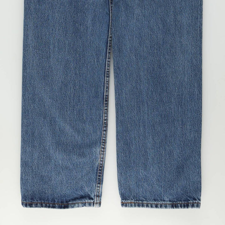 Levi's 505 tapered denim pants for men, size w36 cotton blue type Vintage Second Hand