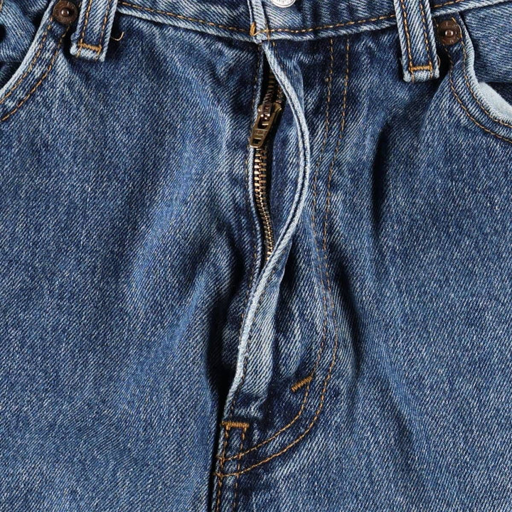 Levi's 505 tapered denim pants for men, size w36 cotton blue type Vintage Second Hand