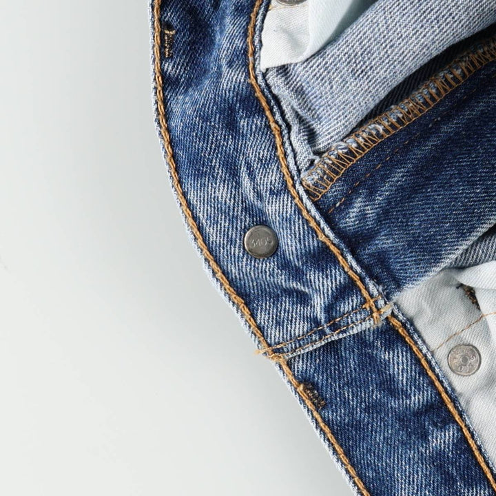 Levi's 505-4891 Tapered Denim Pants, Men's Size W36 (approx.) cotton blue type Vintage Second Hand