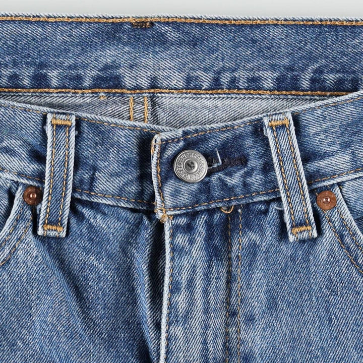 Levi's 505-4891 Tapered Denim Pants, Men's Size W36 (approx.) cotton blue type Vintage Second Hand