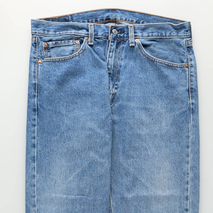 Levi's 505-4891 Tapered Denim Pants, Men's Size W36 (approx.) cotton blue type Vintage Second Hand