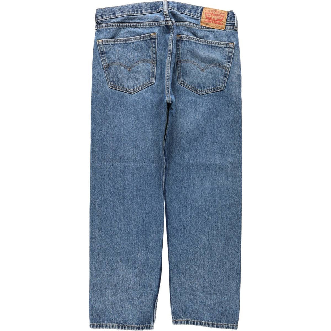 Levi's 505-4886 Tapered Denim Pants, Men's Size W37 (approx.) cotton blue type Vintage Second Hand