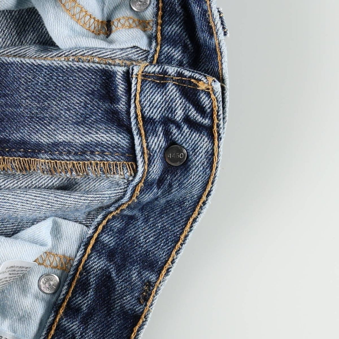 Levi's 505-4886 Tapered Denim Pants, Men's Size W37 (approx.) cotton blue type Vintage Second Hand
