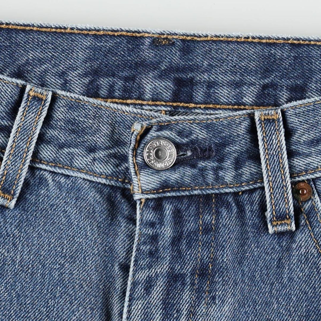 Levi's 505-4886 Tapered Denim Pants, Men's Size W37 (approx.) cotton blue type Vintage Second Hand