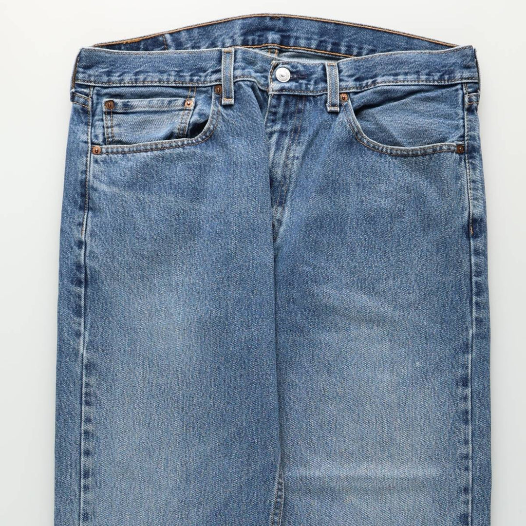 Levi's 505-4886 Tapered Denim Pants, Men's Size W37 (approx.) cotton blue type Vintage Second Hand