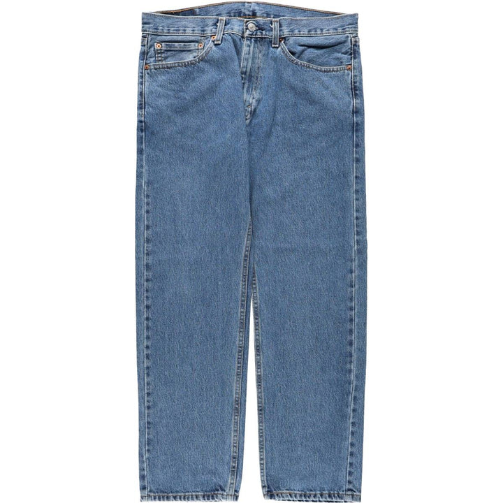 Levi's 505 tapered denim pants for men, size w36 cotton blue type Vintage Second Hand