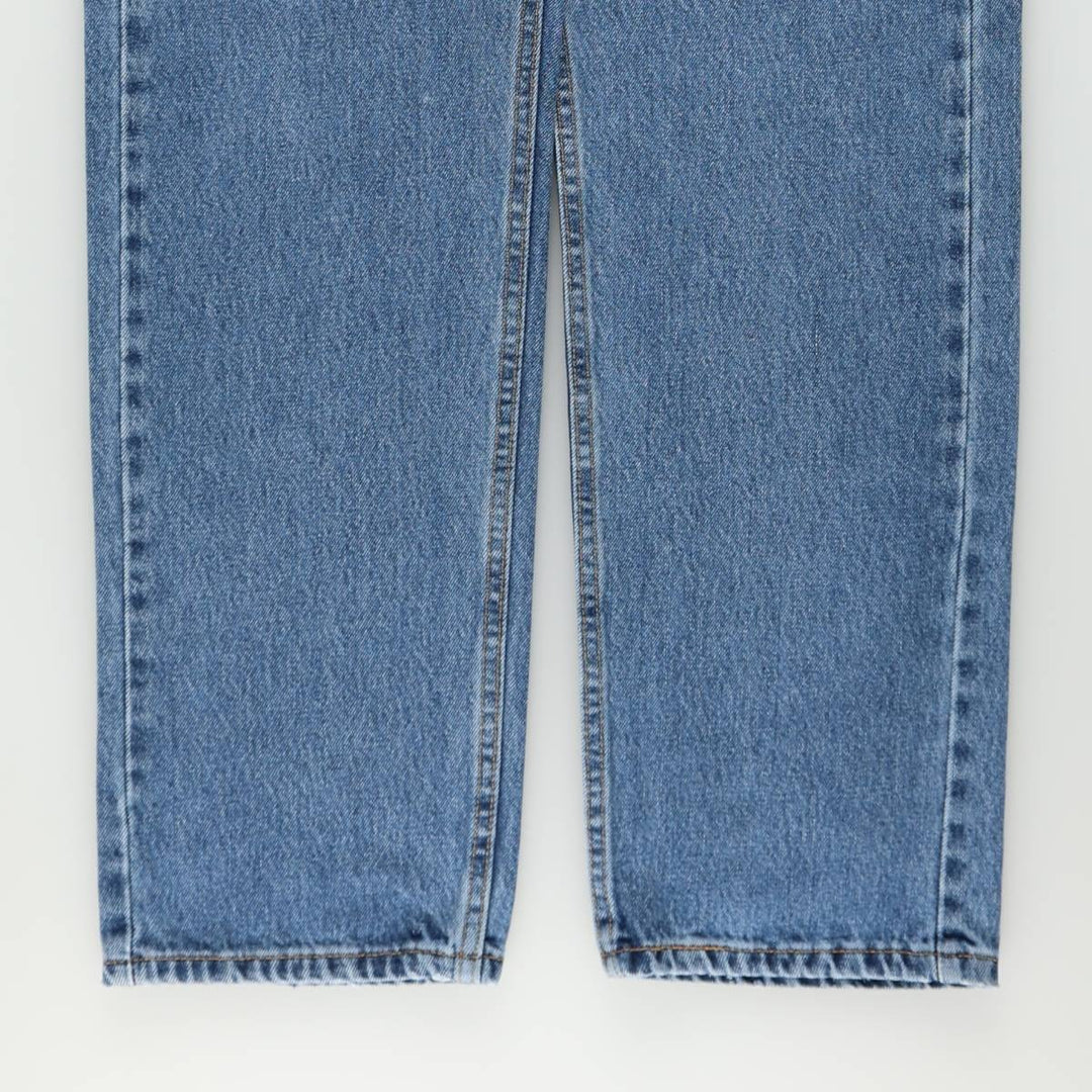 Levi's 505 tapered denim pants for men, size w36 cotton blue type Vintage Second Hand