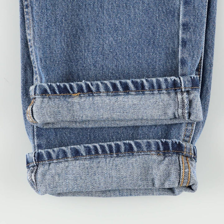 Levi's 505 tapered denim pants for men, size w36 cotton blue type Vintage Second Hand