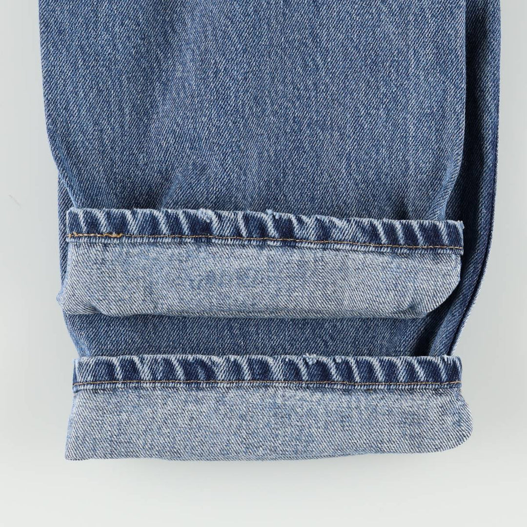 Levi's 505 tapered denim pants for men, size w36 cotton blue type Vintage Second Hand