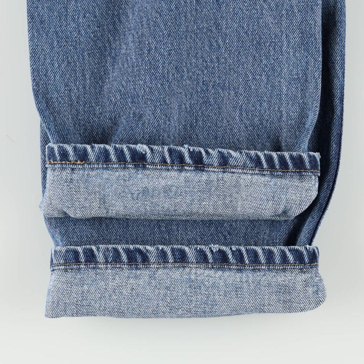 Levi's 505 tapered denim pants for men, size w36 cotton blue type Vintage Second Hand
