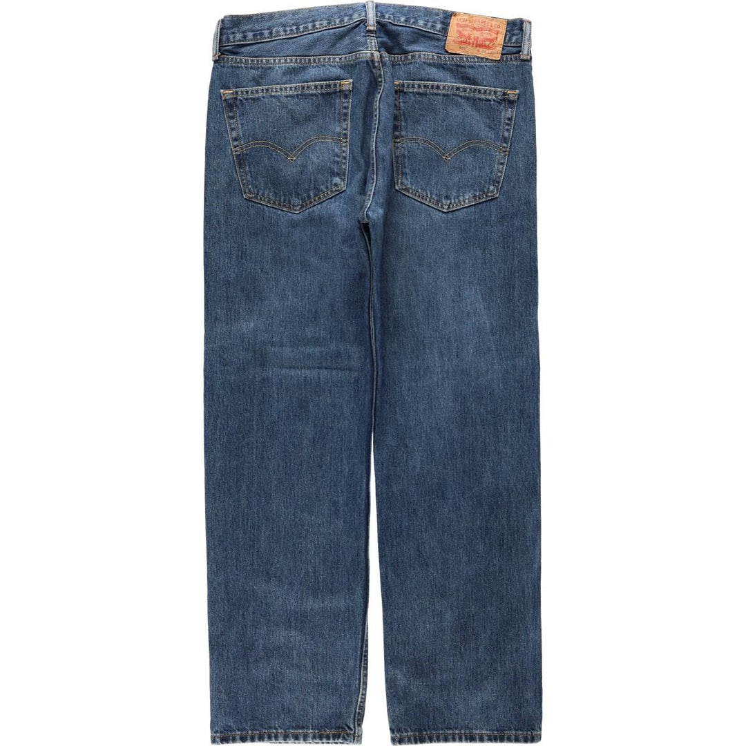Levi's 505-4886 Tapered Denim Pants, Men's Size W37 (approx.) cotton blue type Vintage Second Hand