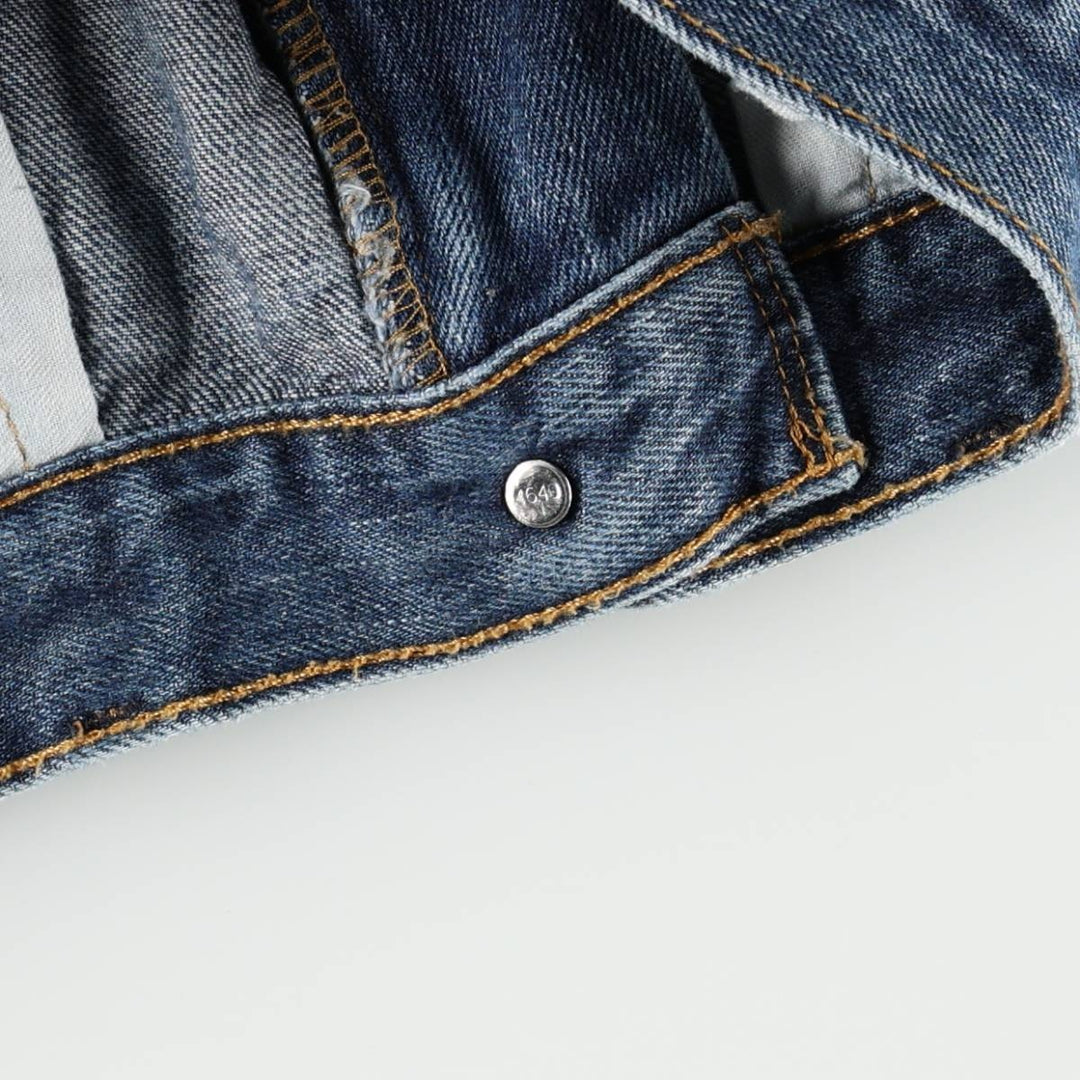 Levi's 505-4886 Tapered Denim Pants, Men's Size W37 (approx.) cotton blue type Vintage Second Hand