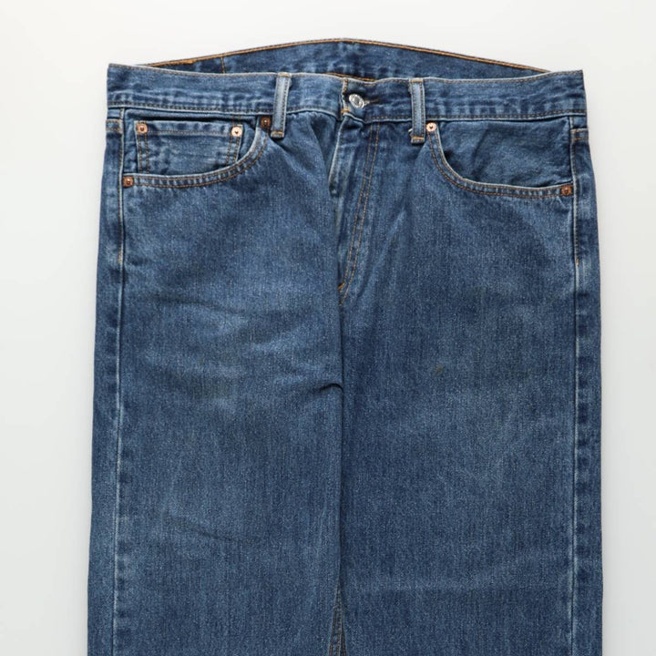 Levi's 505-4886 Tapered Denim Pants, Men's Size W37 (approx.) cotton blue type Vintage Second Hand