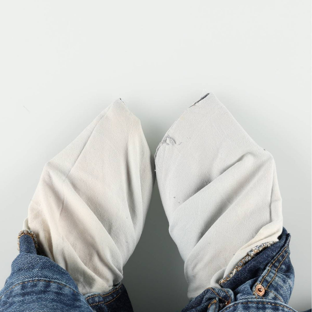 Levi's 505-4886 Tapered Denim Pants, Men's Size W37 (approx.) cotton blue type Vintage Second Hand
