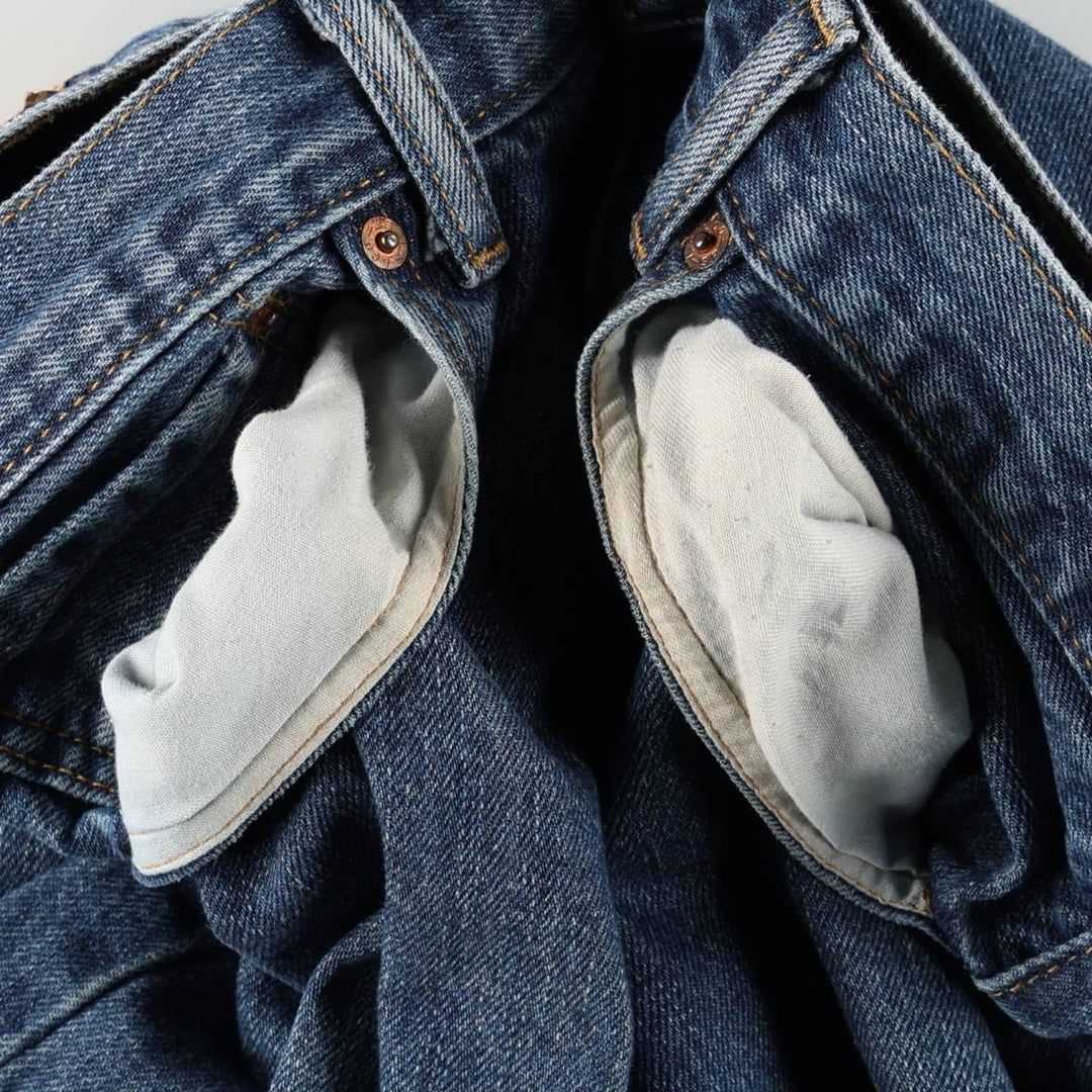 Levi's 505-4886 Tapered Denim Pants, Men's Size W37 (approx.) cotton blue type Vintage Second Hand