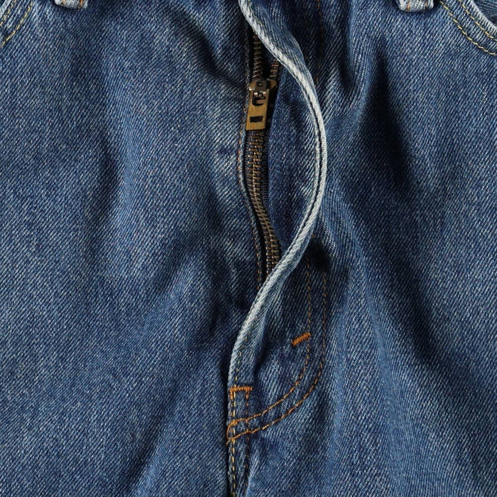 Levi's 505 tapered denim pants for men, size w37 cotton blue type Vintage Second Hand
