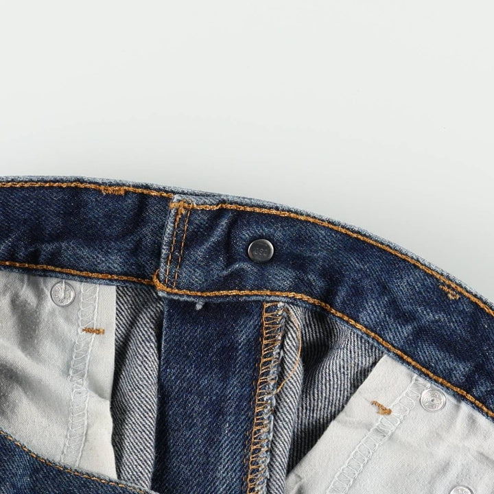 Levi's 505 REGULAR FIT tapered denim pants for men, size w36 cotton blue type Vintage Second Hand