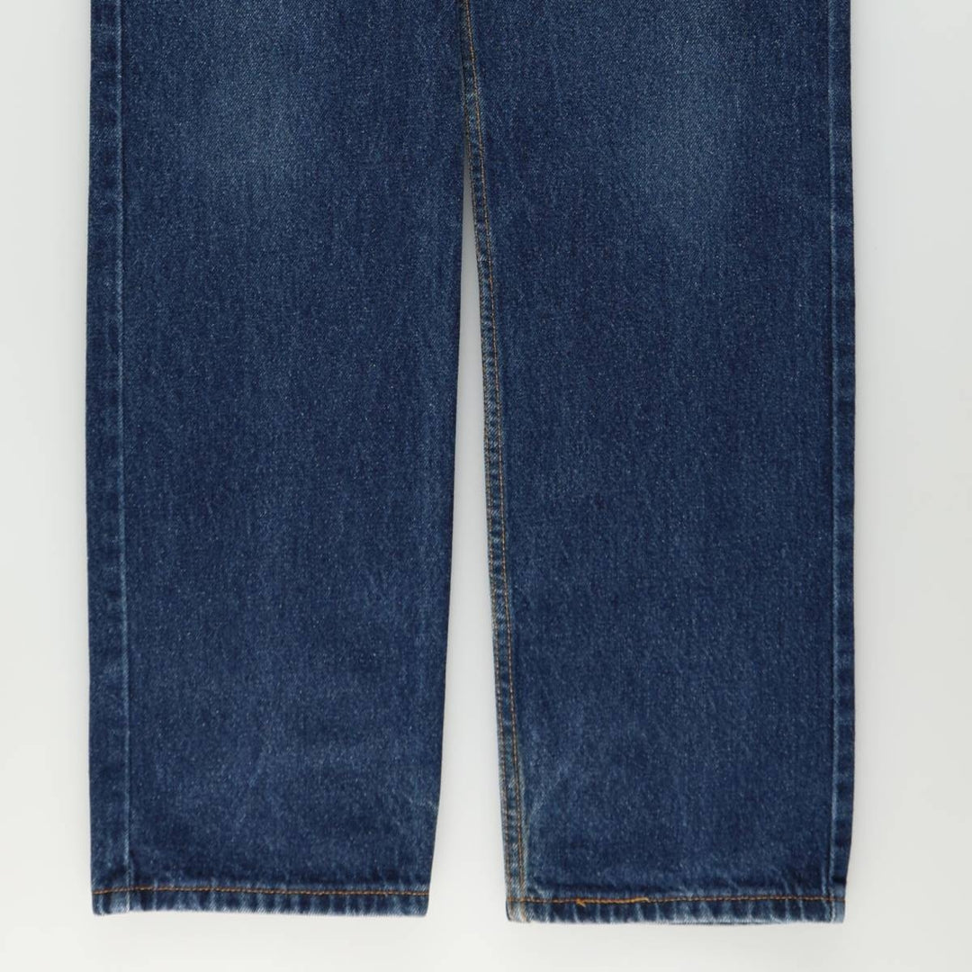 Levi's 505 REGULAR FIT tapered denim pants for men, size w36 cotton blue type Vintage Second Hand